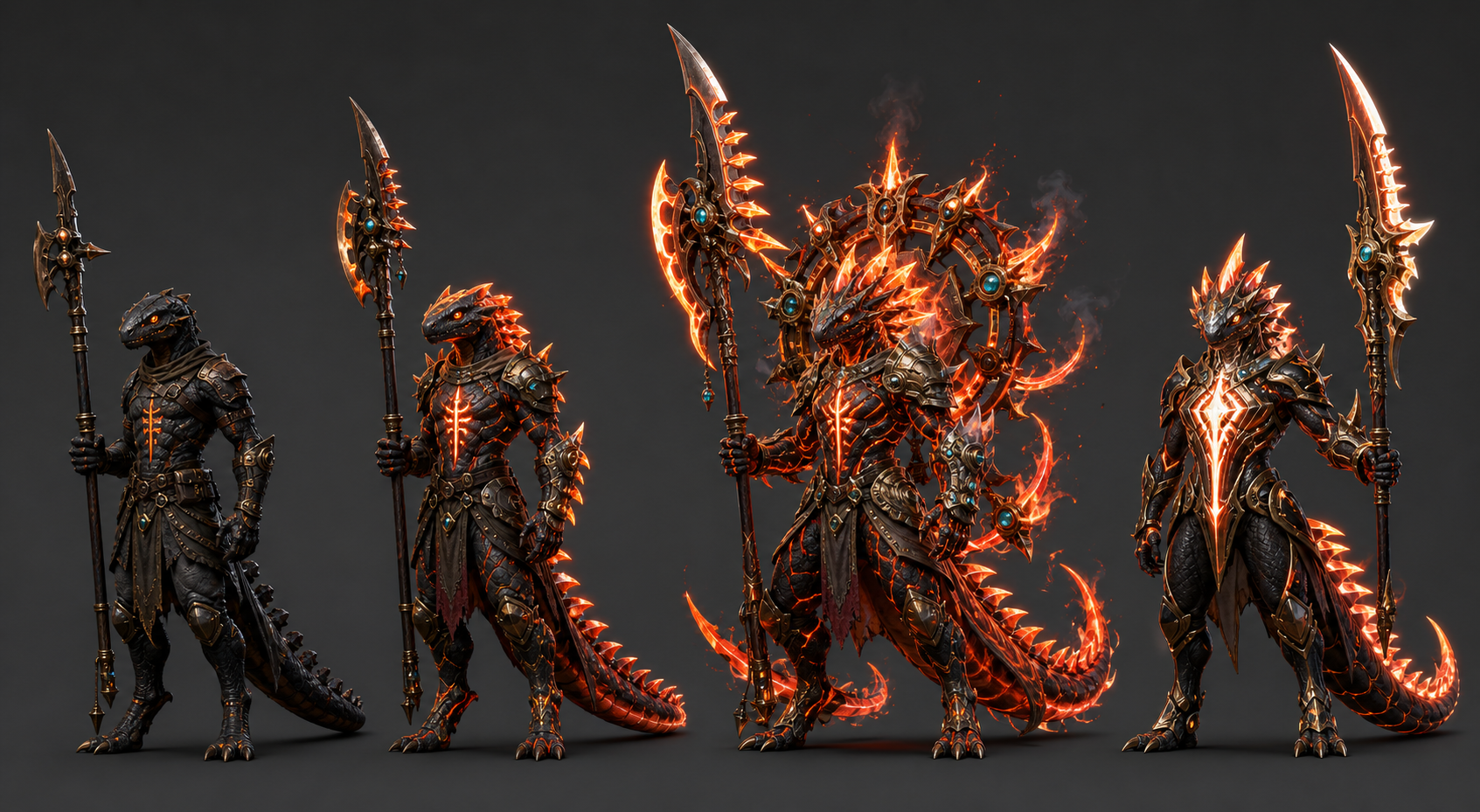 H001 - Ember Salamander